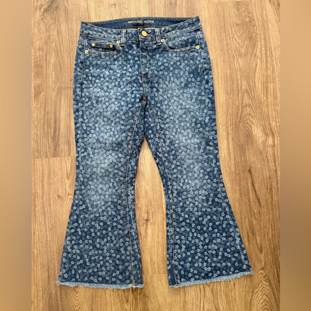 Michael Kors cropped jeans. Size 0P